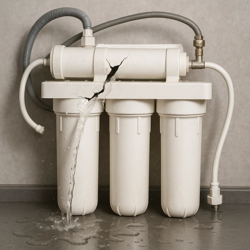 Самые распространенные неисправности фильтров воды