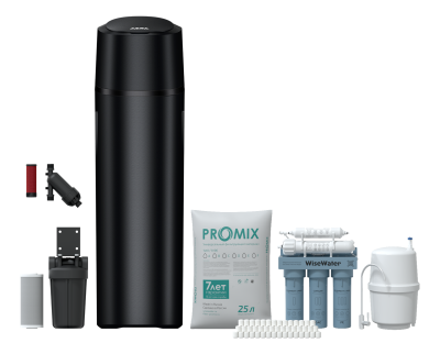 Система SiberianAqua IQ BlackEdition 1300X,кабинет